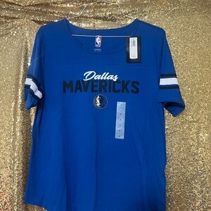 NBA Blue Dallas Mavericks Short Sleeve Tee